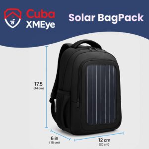 CubaXMEYE Waterproof Solar Charging Bag for mobile and laptop charging