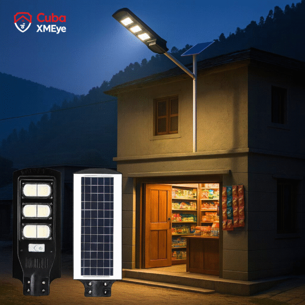 CubaXMEYE 45W Solar Street Light β All-in-One LED Waterproof Outdoor Lighting